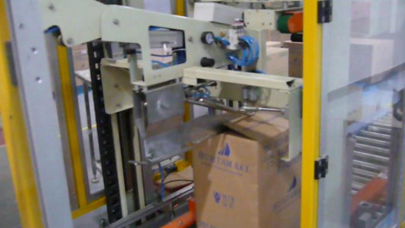 Selladora de Cajas Automática, con Plegado de Solapas RPI-09