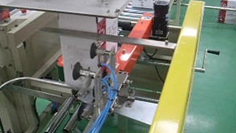 Línea de Envasado de Botellas de Vino en Cajas para Grace Vineyard
