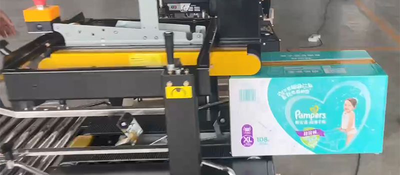 Selladora de Cajas, Semiautomática con Correas de Transmisión Superior e Inferior RPB-05