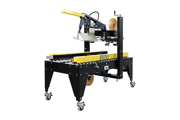 Selladora de Cajas, Semiautomática con Correas Laterales y Plegado de Solapas RPC-05